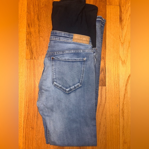 Blue Maternity Jeans - Picture 3 of 3